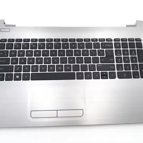 Brand new laptop silver palmrest for hp 15-ba 15-ay 855022-001 with us keyboard