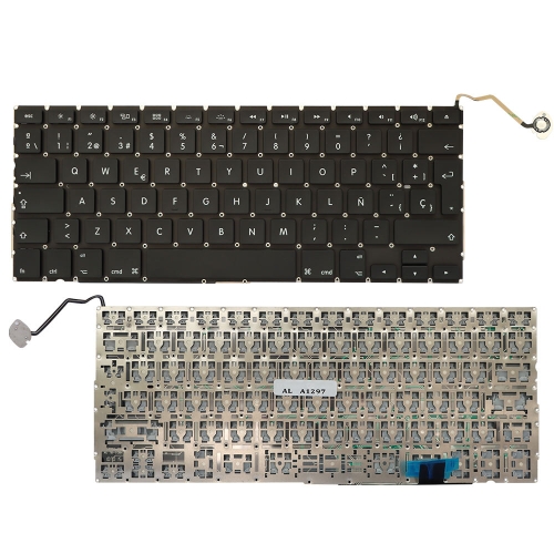 NewSpanish laptop keyboard replacement for Apple Macbook Pro 17'' A1297
