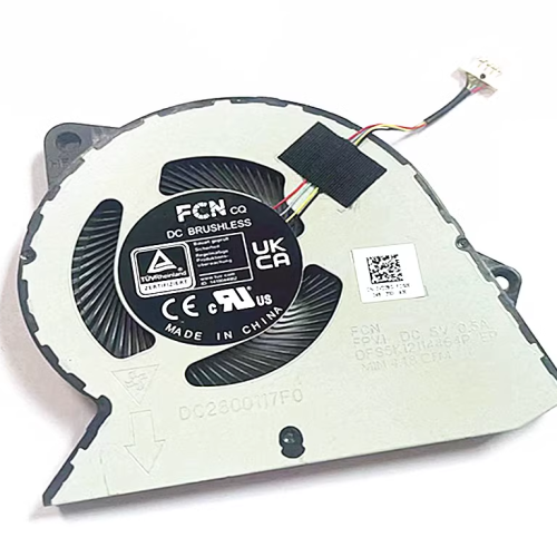 Notebook CPU Fan for Dell Inspiron 15 3511 Vostro 3510 3525 Series, 0RFF51