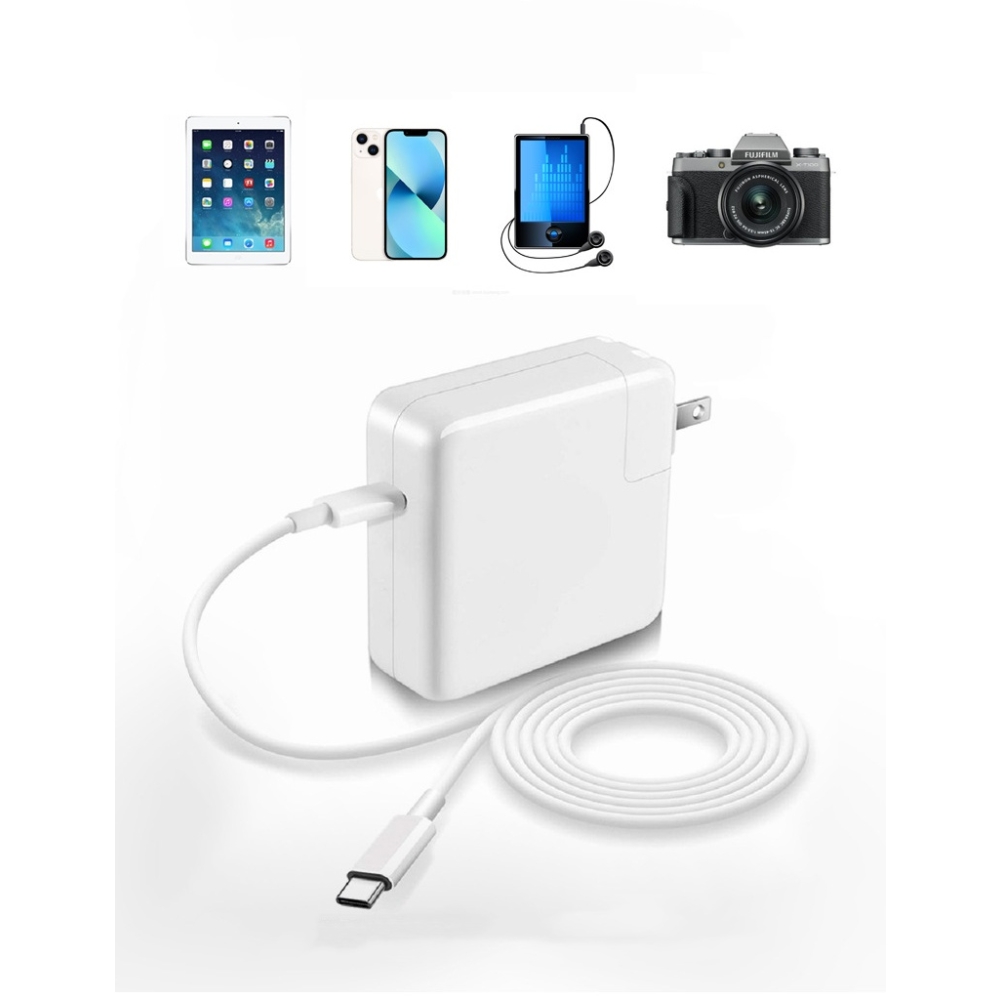 100W Magsafe  AC Adapter for Apple Macbook Magsafe AC Charger with Type-C Port
