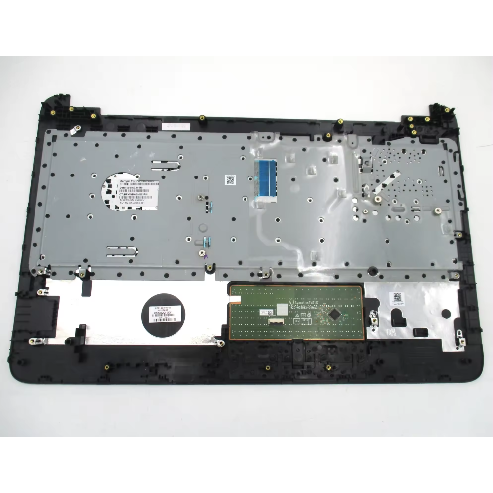 Brand new laptop silver palmrest for hp 15-ba 15-ay 855022-001 with us keyboard