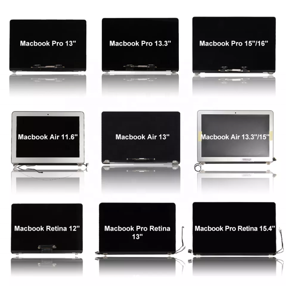 For MACbook pro A1398 A1707 A1990 A2141 A2259 A2289 A1534 A1706 A1932 A2338 Display Full Complete Assembly LCD Assembly Original