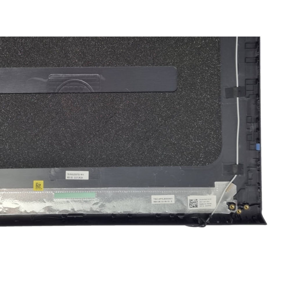 Genuine Dell replacement Black LCD Top Cover Lid and/or hinges for Inspiron 3510 3511 3515 3520. The Dell Part number is 0WPN8 and 00WPN8.
