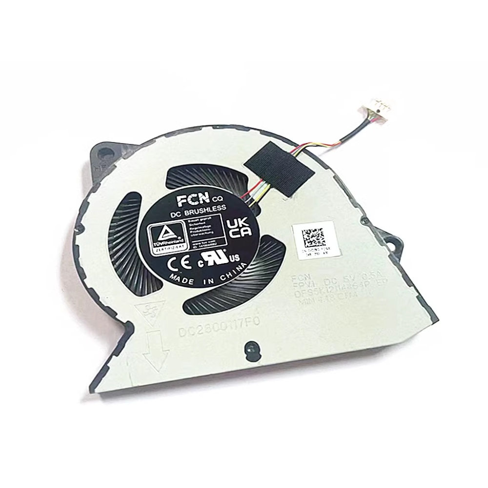 Notebook CPU Fan for Dell Inspiron 15 3511 Vostro 3510 3525 Series, 0RFF51