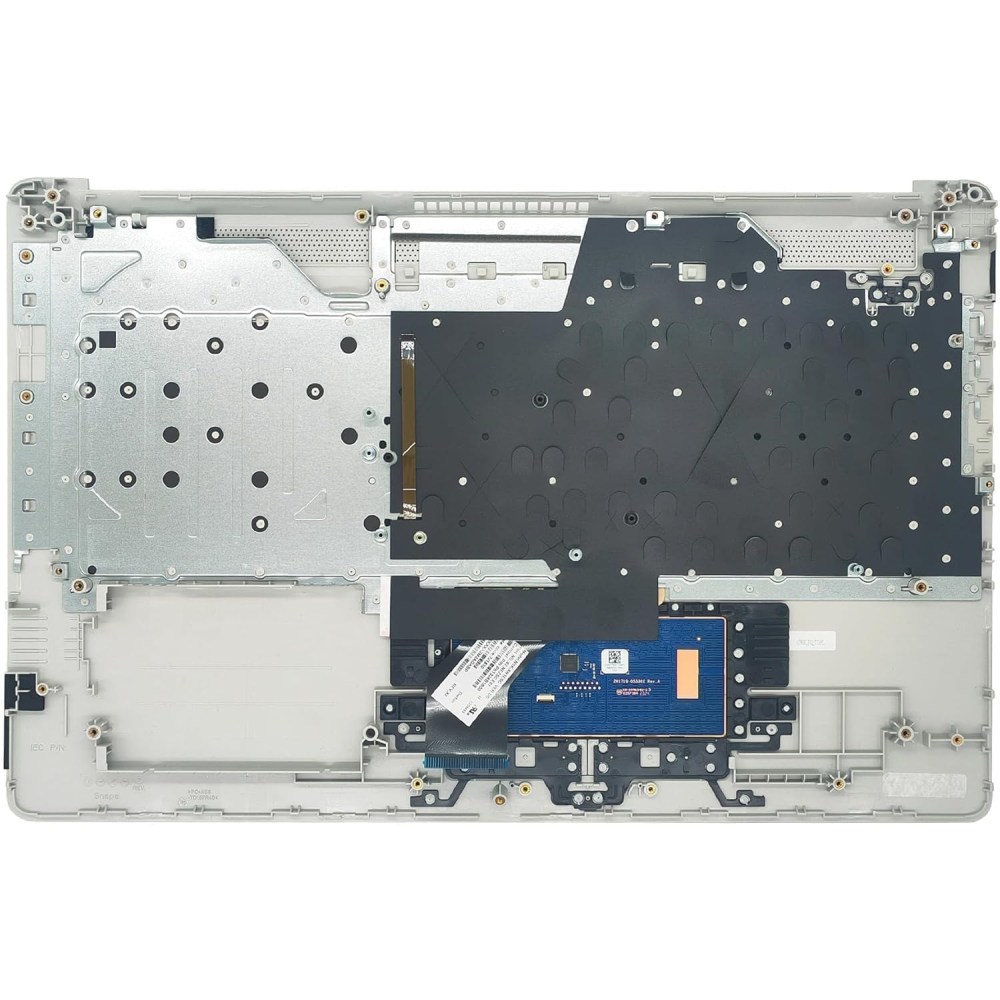 Palmrest for HP 17-by 17T-by 17-CA 17Z-CA  Laptop Backlight Keyboard Assembly with ODD Touchpad L92783-001 Natural Silver