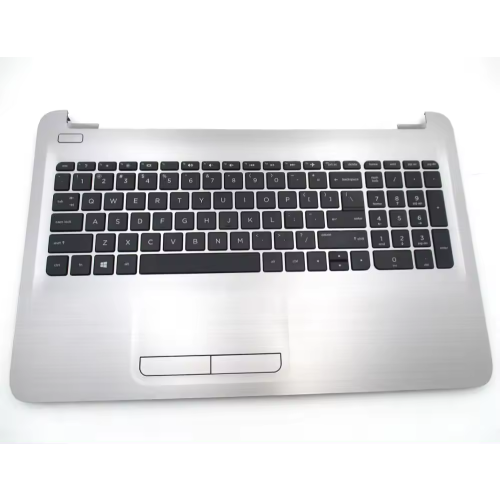 Brand new laptop silver palmrest for hp 15-ba 15-ay 855022-001 with us keyboard
