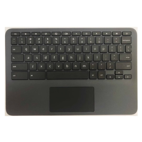 New for HP Chrome-book 11A G8 EE Laptop Black Palmrest Upper Case with US Keyboard and Touchpad Assembly PN L92832-001